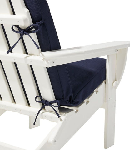 Adirondack Chair Seat and Back Textured Cushion / L.L.Bean