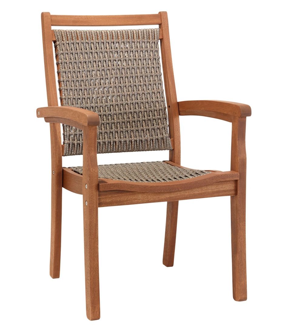 Wicker Eucalyptus Dining Chair / L.L.Bean