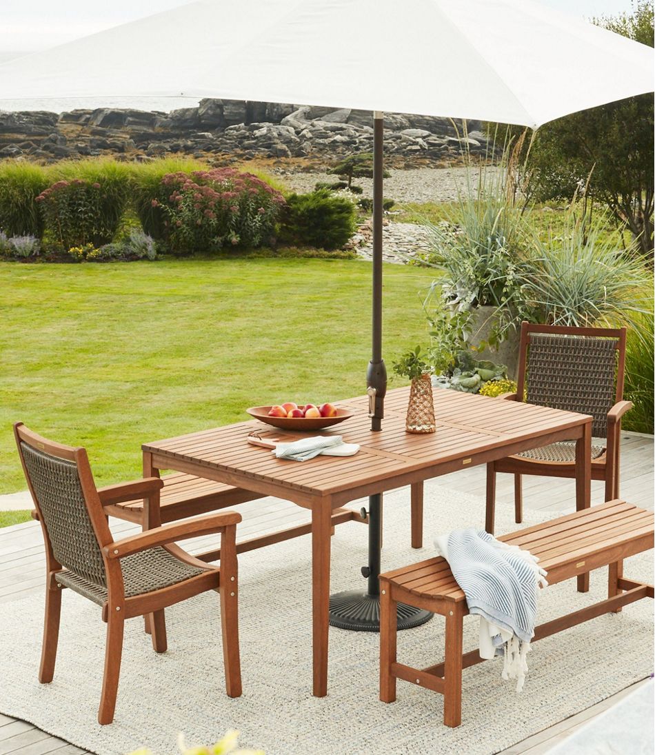 Wicker Eucalyptus Dining Chair / L.L.Bean