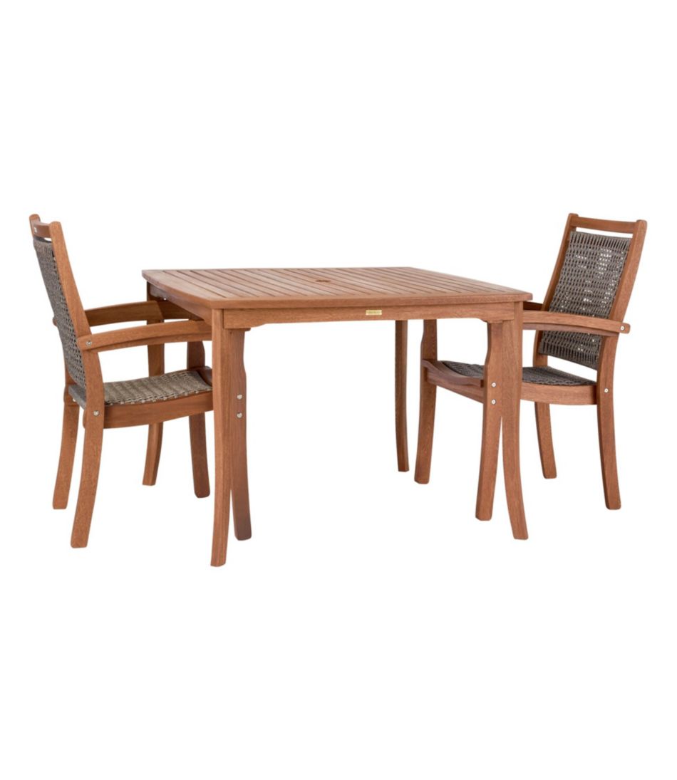 Wicker Eucalyptus Dining Chair / L.L.Bean