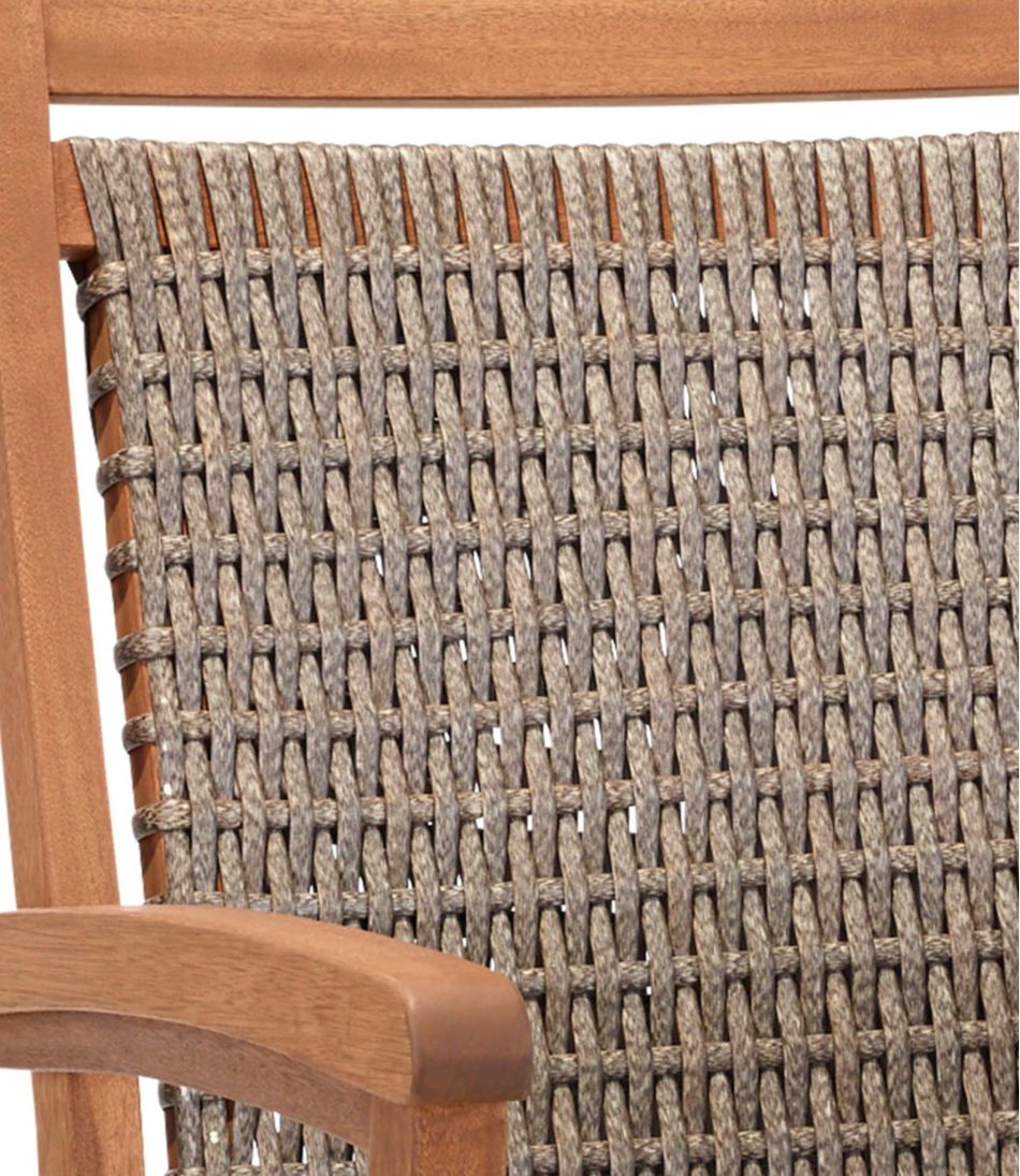 Wicker Eucalyptus Dining Chair / L.L.Bean