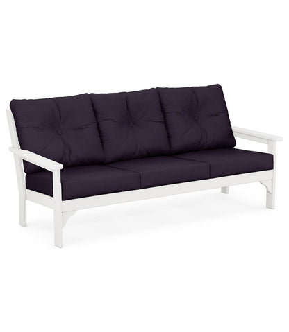 All-Weather Patio Sofa with Textured Cushions / L.L.Bean