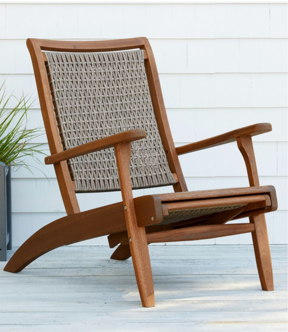 Wicker Eucalyptus Lounger / L.L.Bean
