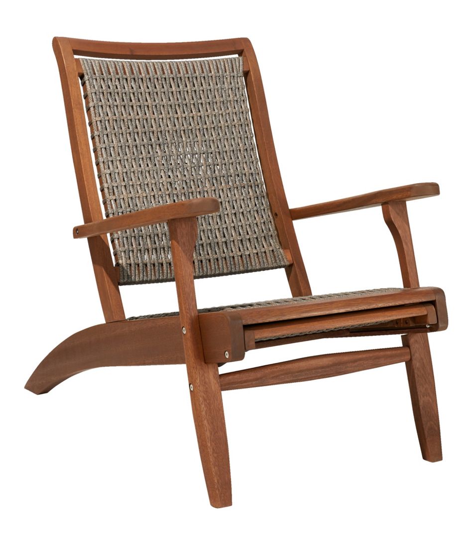 Wicker Eucalyptus Lounger / L.L.Bean