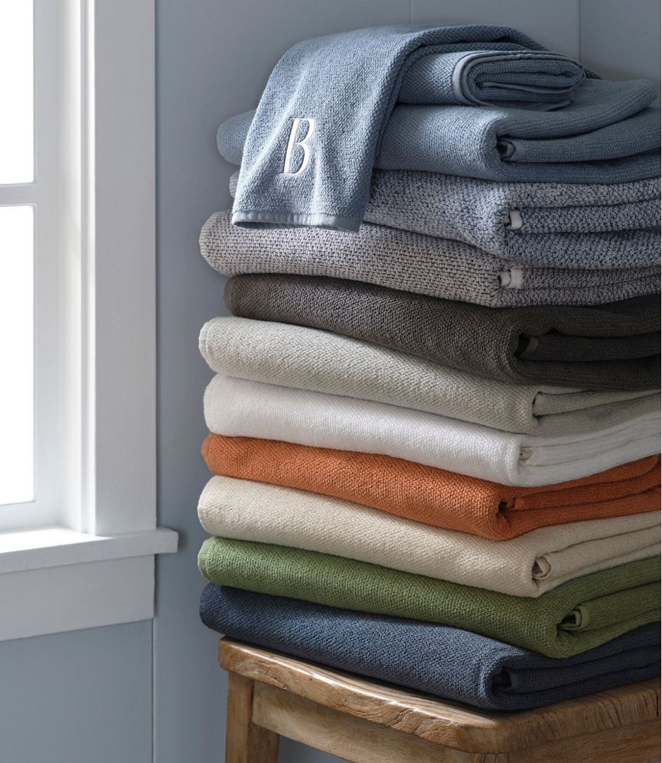 Organic Textured Cotton Towel / L.L.Bean