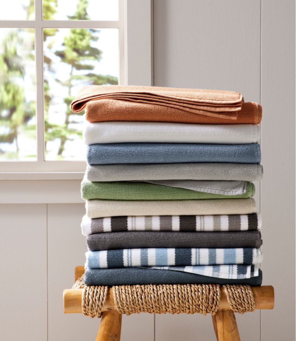 Organic Textured Cotton Towel Set / L.L.Bean