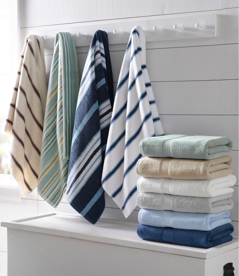 Premium Cotton Towels, Stripe / L.L.Bean