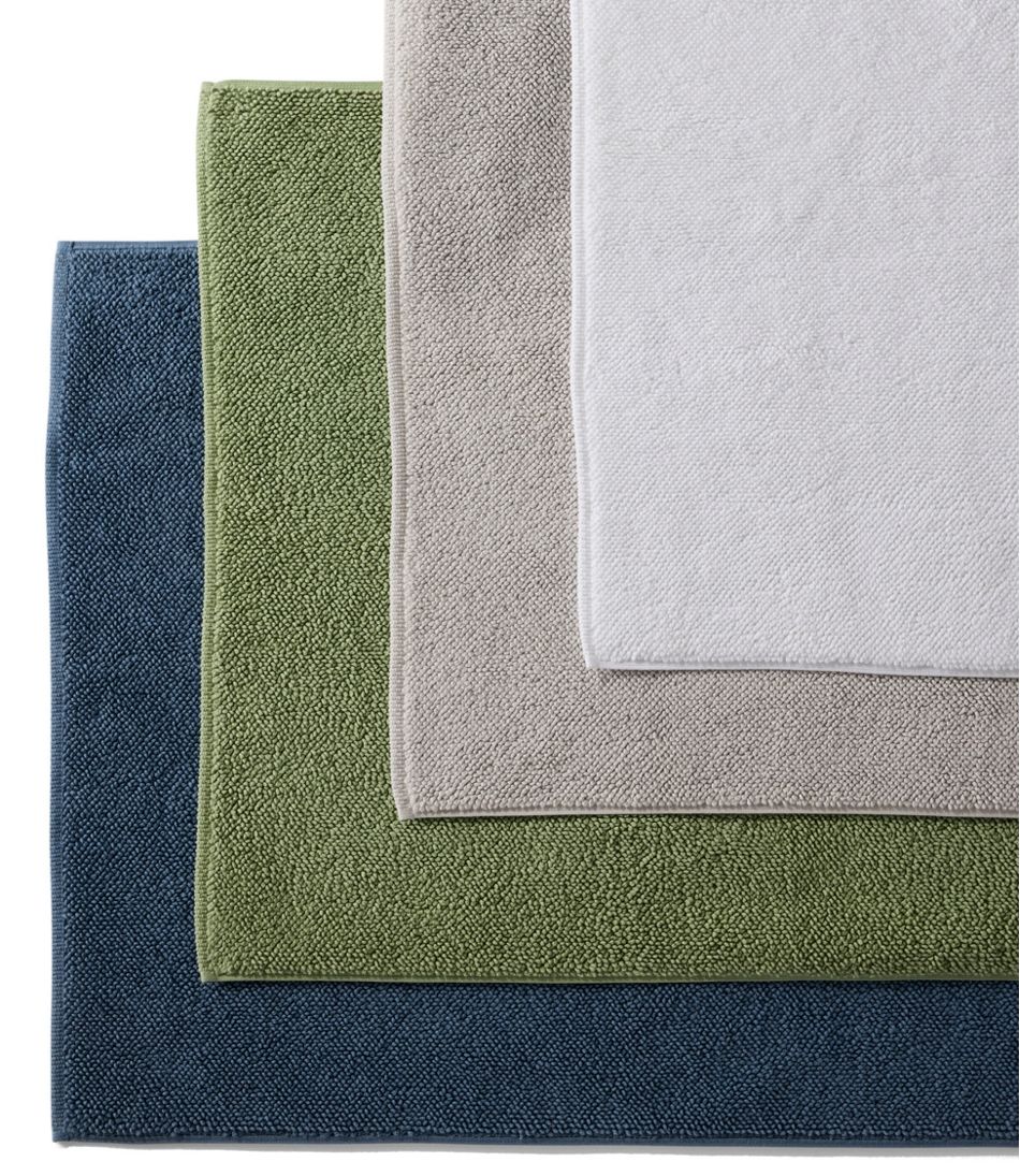 Organic Textured Cotton Bath Mat / L.L.Bean