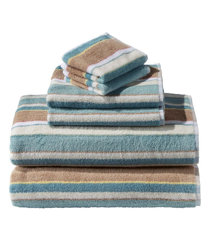 Bean's Organic Cotton Towel Set, Stripe / L.L.Bean