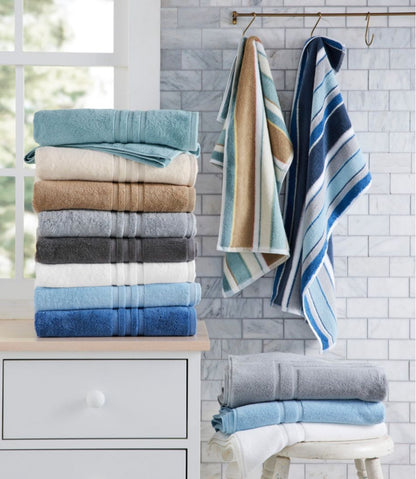Bean's Organic Cotton Towel Set, Stripe / L.L.Bean