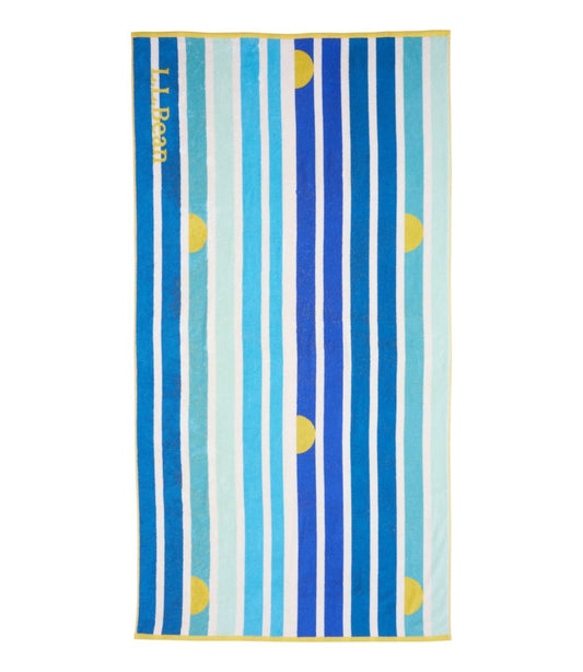 Seaside Beach Towel, Seaside Stripe / L.L.Bean
