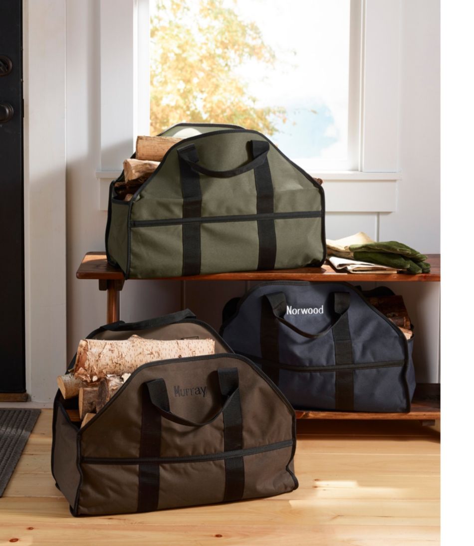 Dura-Tough Standing Log Carrier / L.L.Bean