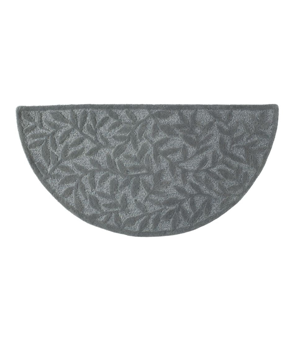 Wool Hearth Rug, Crescent, Leaf / L.L.Bean