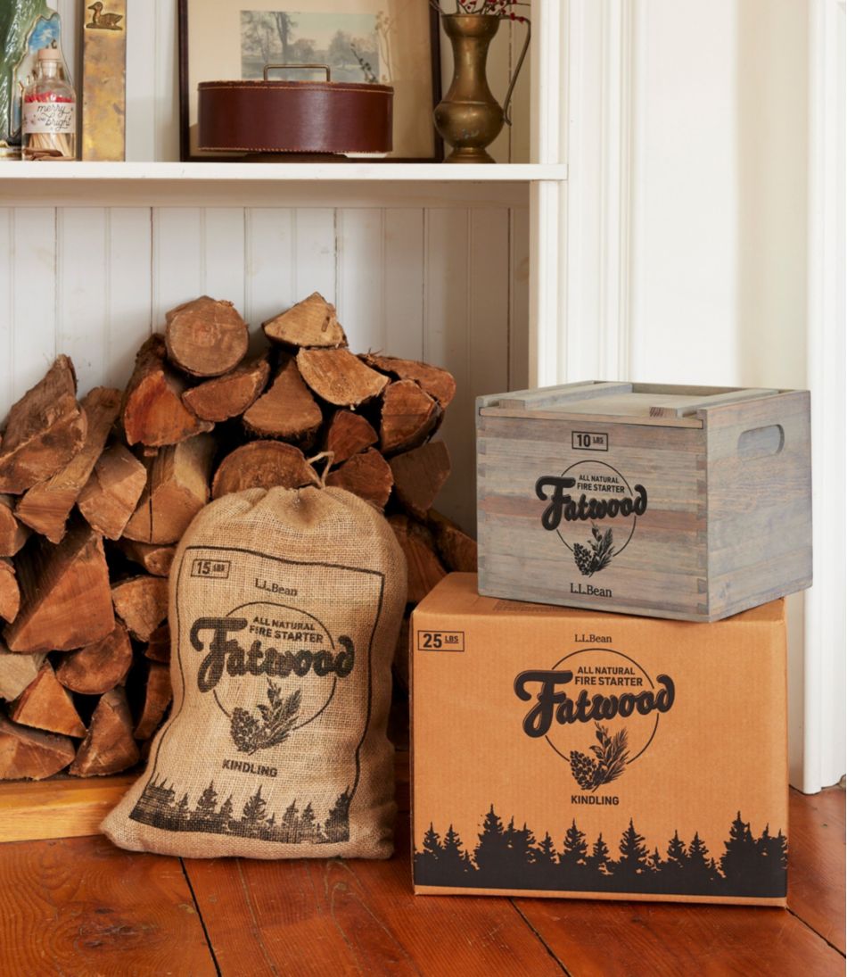 Fatwood Crate / L.L.Bean