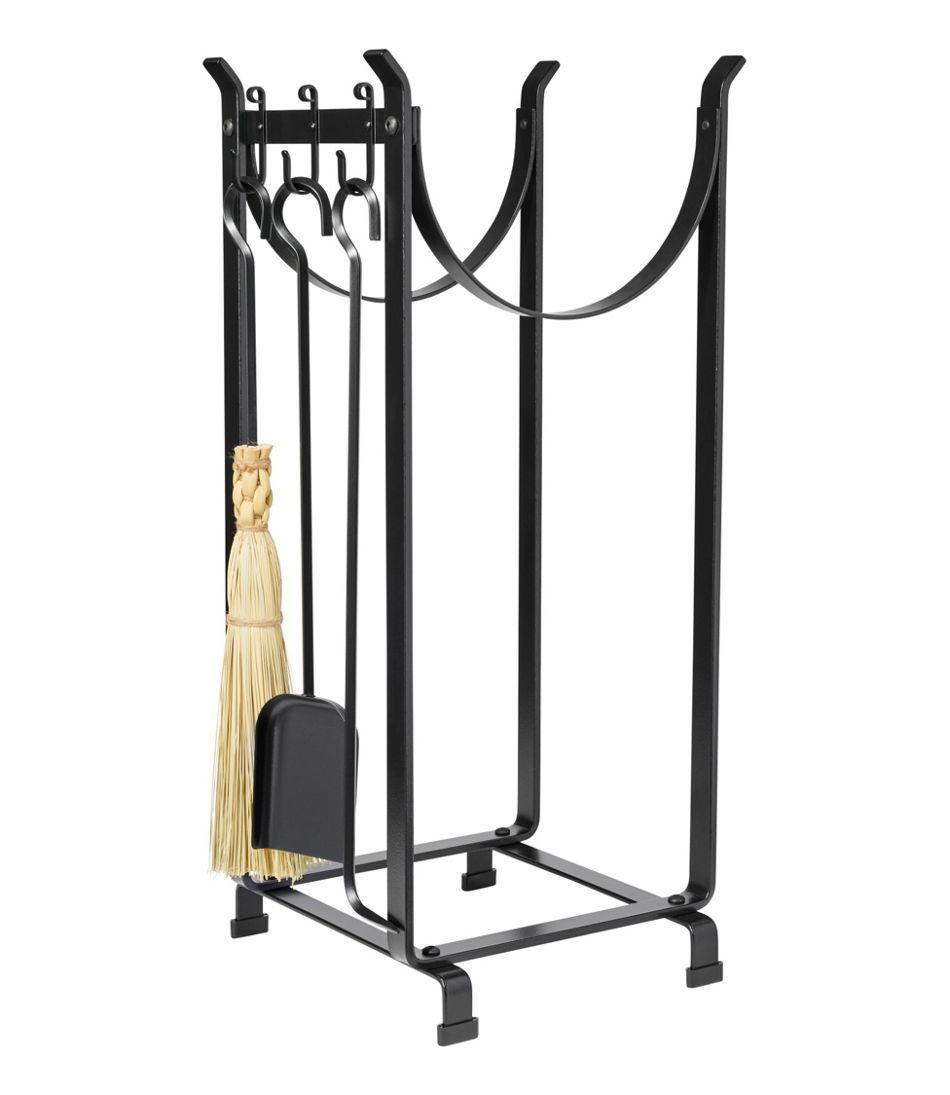 Hearthside Wood Rack With Tools / L.L.Bean