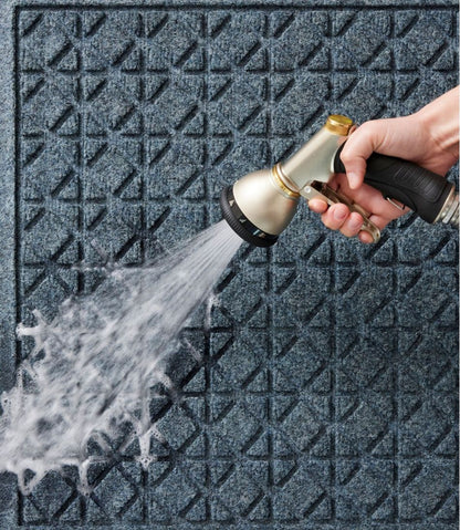 Everyspace Recycled Waterhog Mat, Square, Tiles / L.L.Bean