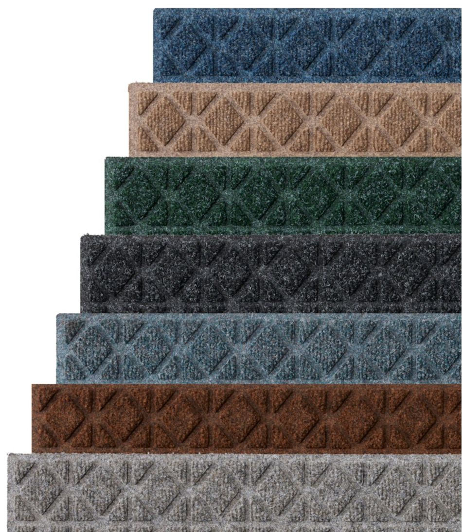 Everyspace Recycled Waterhog Mat, Square, Tiles / L.L.Bean