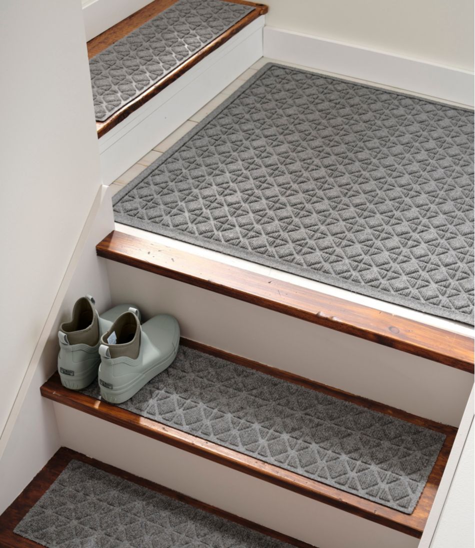 Everyspace Recycled Waterhog Mat, Square, Tiles / L.L.Bean