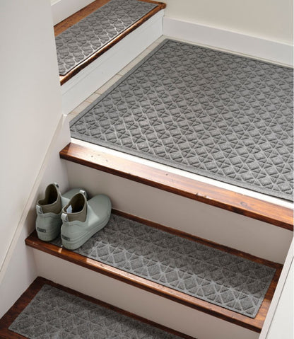 Everyspace Recycled Waterhog Mat, Square, Tiles / L.L.Bean