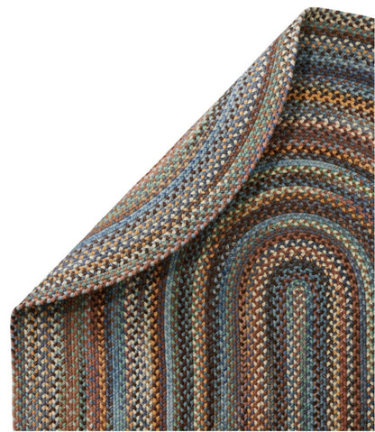 Braided Wool Rug, Oval / L.L.Bean