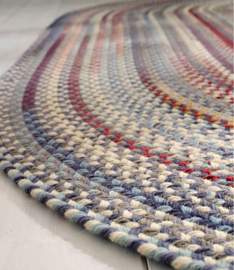 Braided Wool Rug, Oval / L.L.Bean