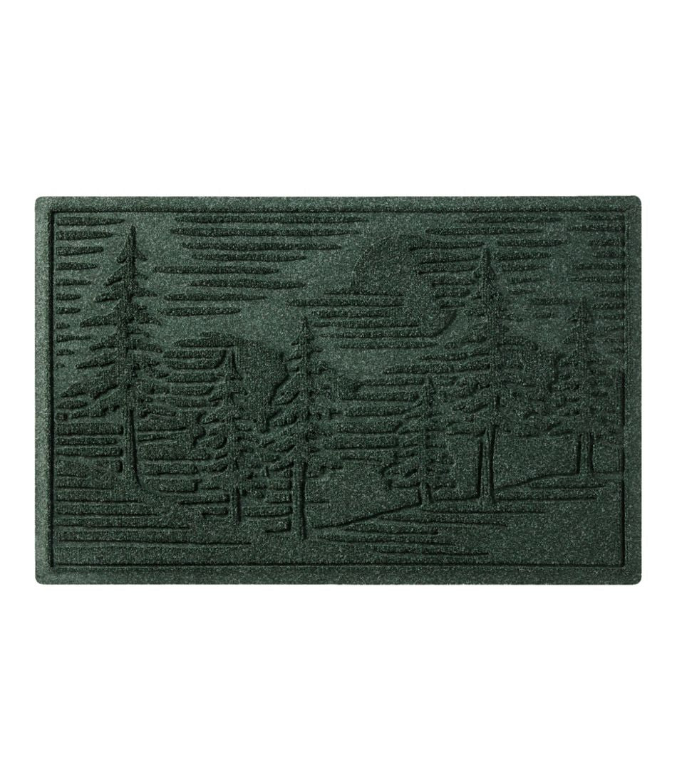 Everyspace Recycled Waterhog Doormat, Pine Trees / L.L.Bean