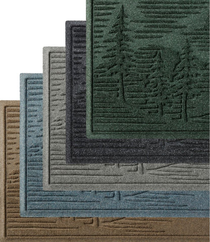 Everyspace Recycled Waterhog Doormat, Pine Trees / L.L.Bean