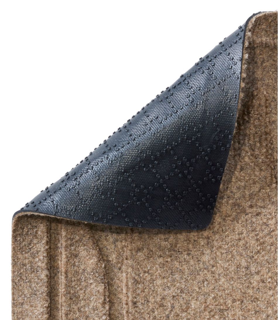 Everyspace Recycled Waterhog Doormat, Half Round, Sunflower / L.L.Bean