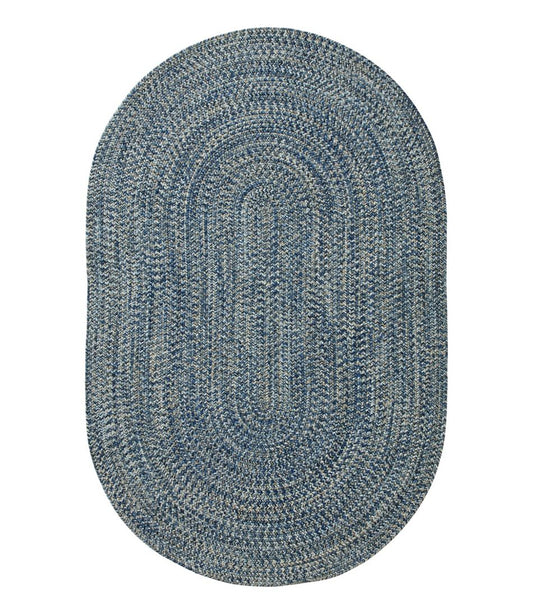 All-Weather Braided Rug, Concentric Pattern Oval / L.L.Bean