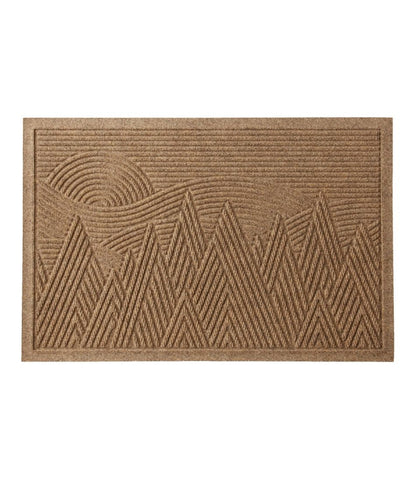 Everyspace Recycled Waterhog Doormat, Mountain Scene / L.L.Bean