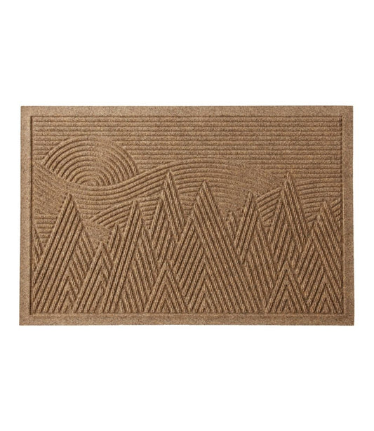 Everyspace Recycled Waterhog Doormat, Mountain Scene / L.L.Bean