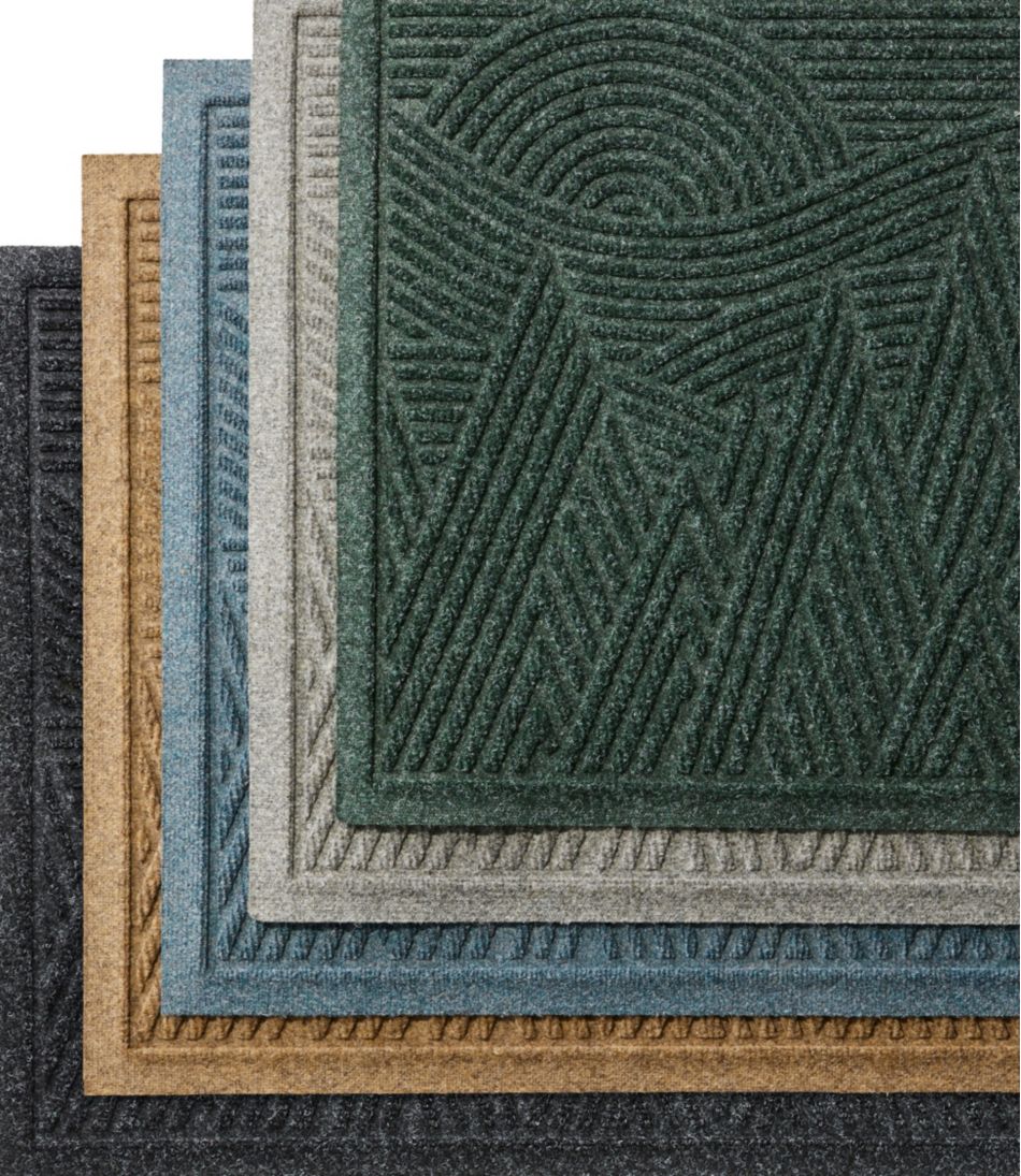 Everyspace Recycled Waterhog Doormat, Mountain Scene / L.L.Bean