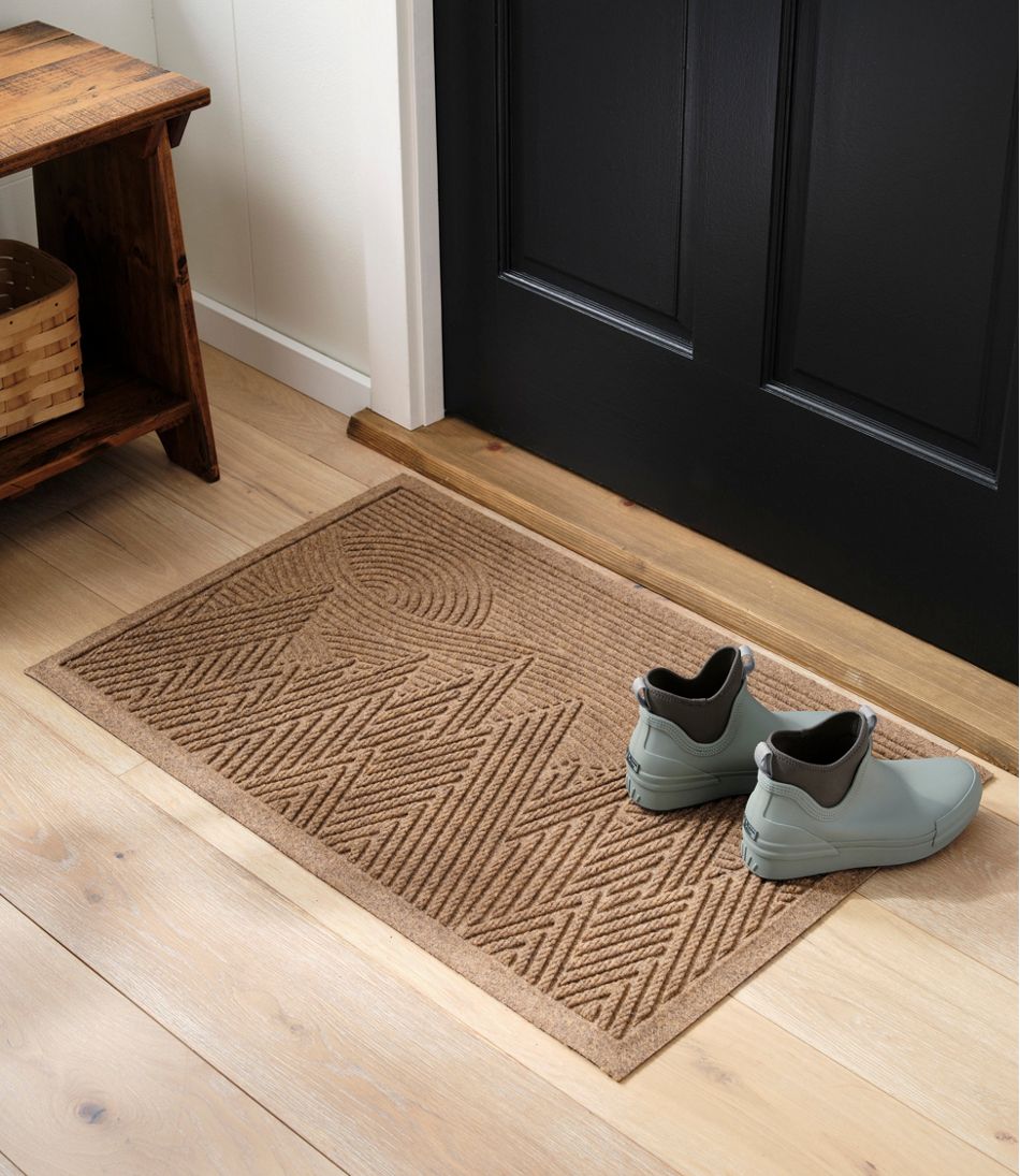 Everyspace Recycled Waterhog Doormat, Mountain Scene / L.L.Bean