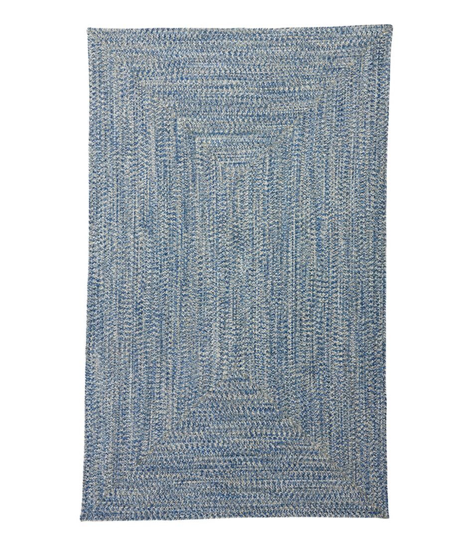 All-Weather Braided Rug, Concentric Pattern Rectangular / L.L.Bean