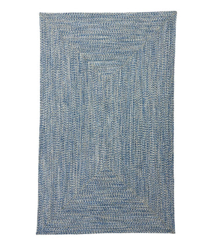 All-Weather Braided Rug, Concentric Pattern Rectangular / L.L.Bean