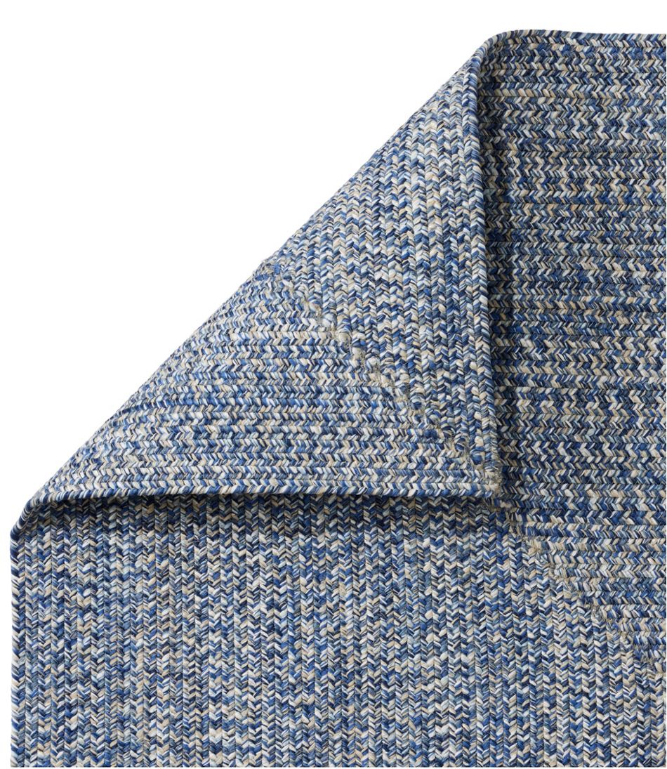 All-Weather Braided Rug, Concentric Pattern Rectangular / L.L.Bean