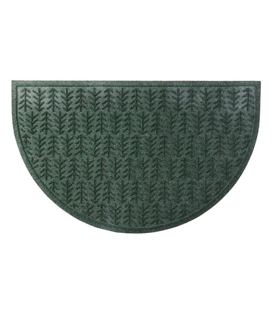Everyspace Recycled Waterhog Doormat, Half Round, Trees / L.L.Bean