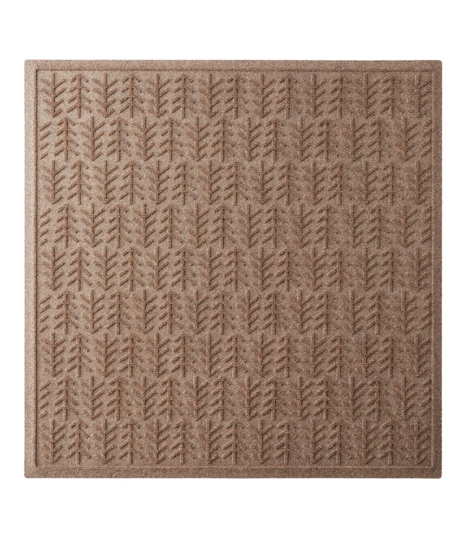 Everyspace Recycled Waterhog Mat, Square, Trees / L.L.Bean