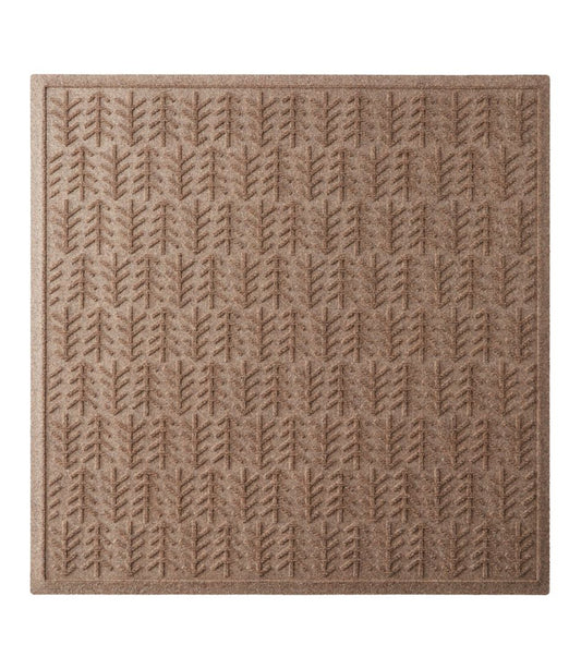 Everyspace Recycled Waterhog Mat, Square, Trees / L.L.Bean