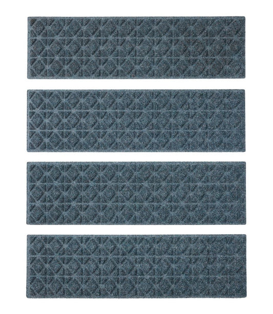 Everyspace Recycled Waterhog Mat, Stair Treads, Set of Four, Tiles / L.L.Bean