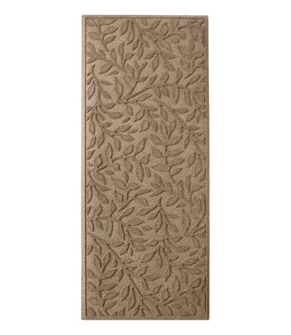 Heavyweight Recycled Waterhog Mat Runner, Woodland Leaf / L.L.Bean