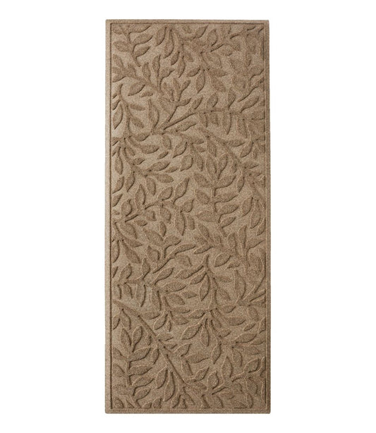 Heavyweight Recycled Waterhog Mat Runner, Woodland Leaf / L.L.Bean