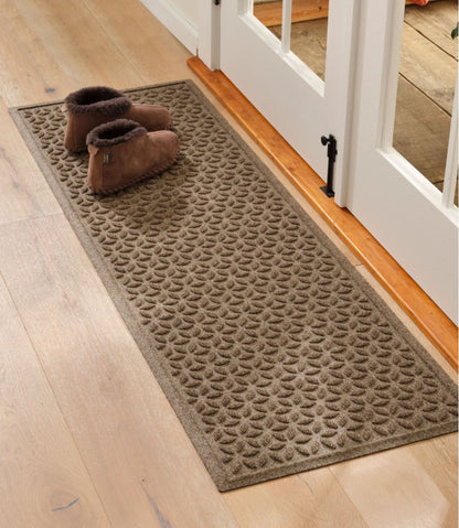 Heavyweight Recycled Waterhog Mat Runner, Blooming Circles / L.L.Bean