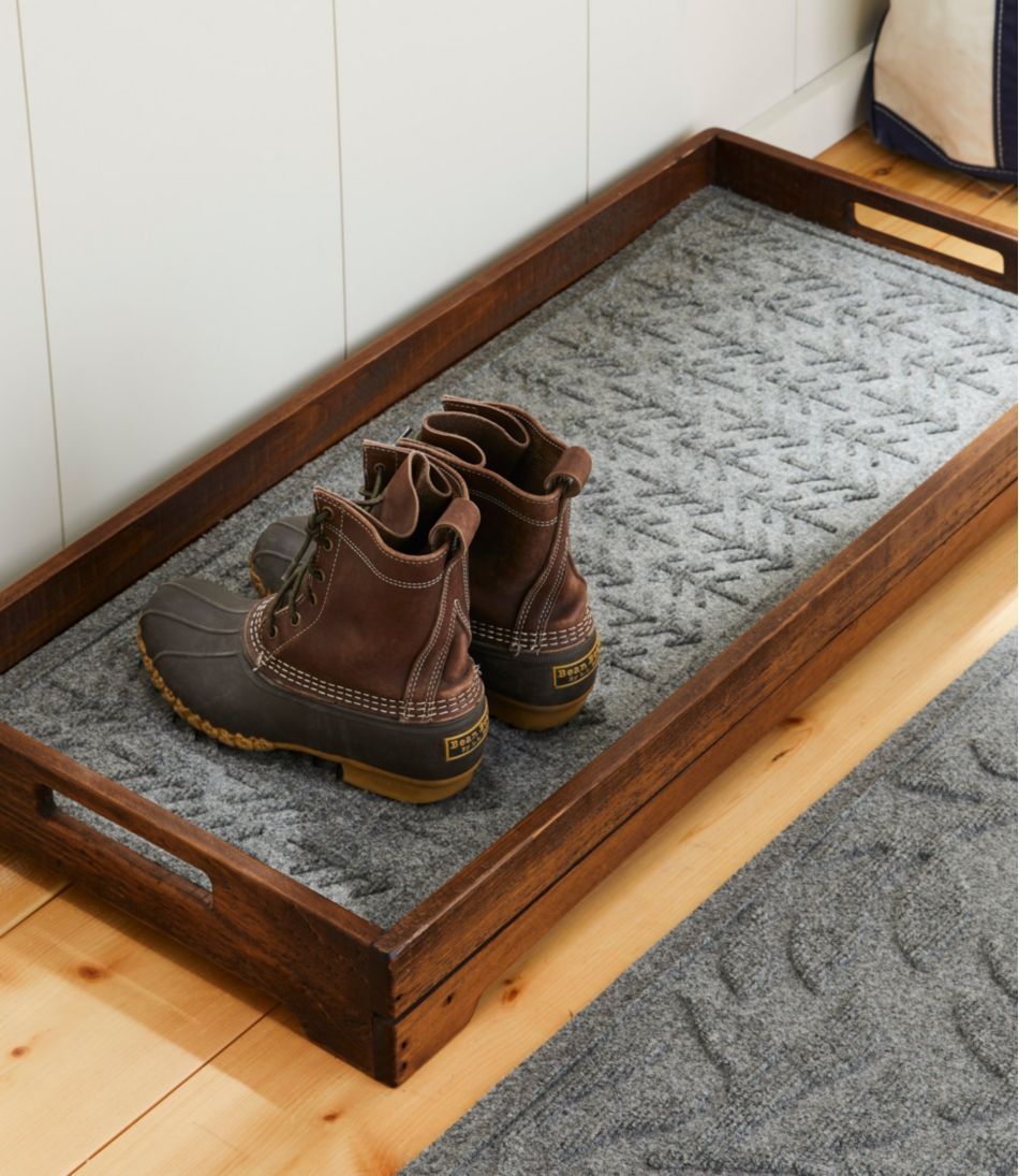 Everyspace Recycled Waterhog Boot Mat, Trees / L.L.Bean