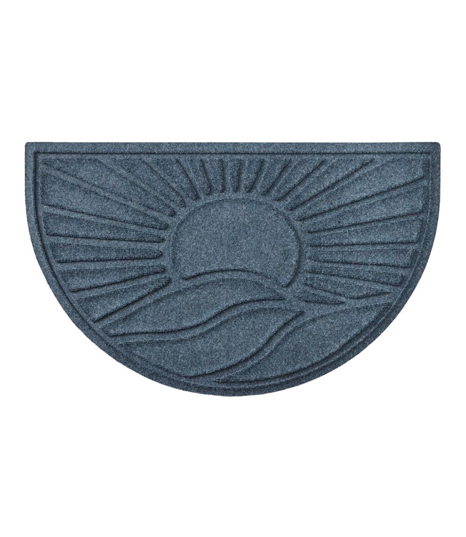 Everyspace Recycled Waterhog Doormat, Half Round, Sunrise / L.L.Bean