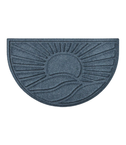 Everyspace Recycled Waterhog Doormat, Half Round, Sunrise / L.L.Bean
