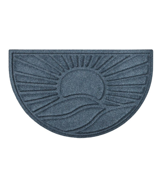 Everyspace Recycled Waterhog Doormat, Half Round, Sunrise / L.L.Bean