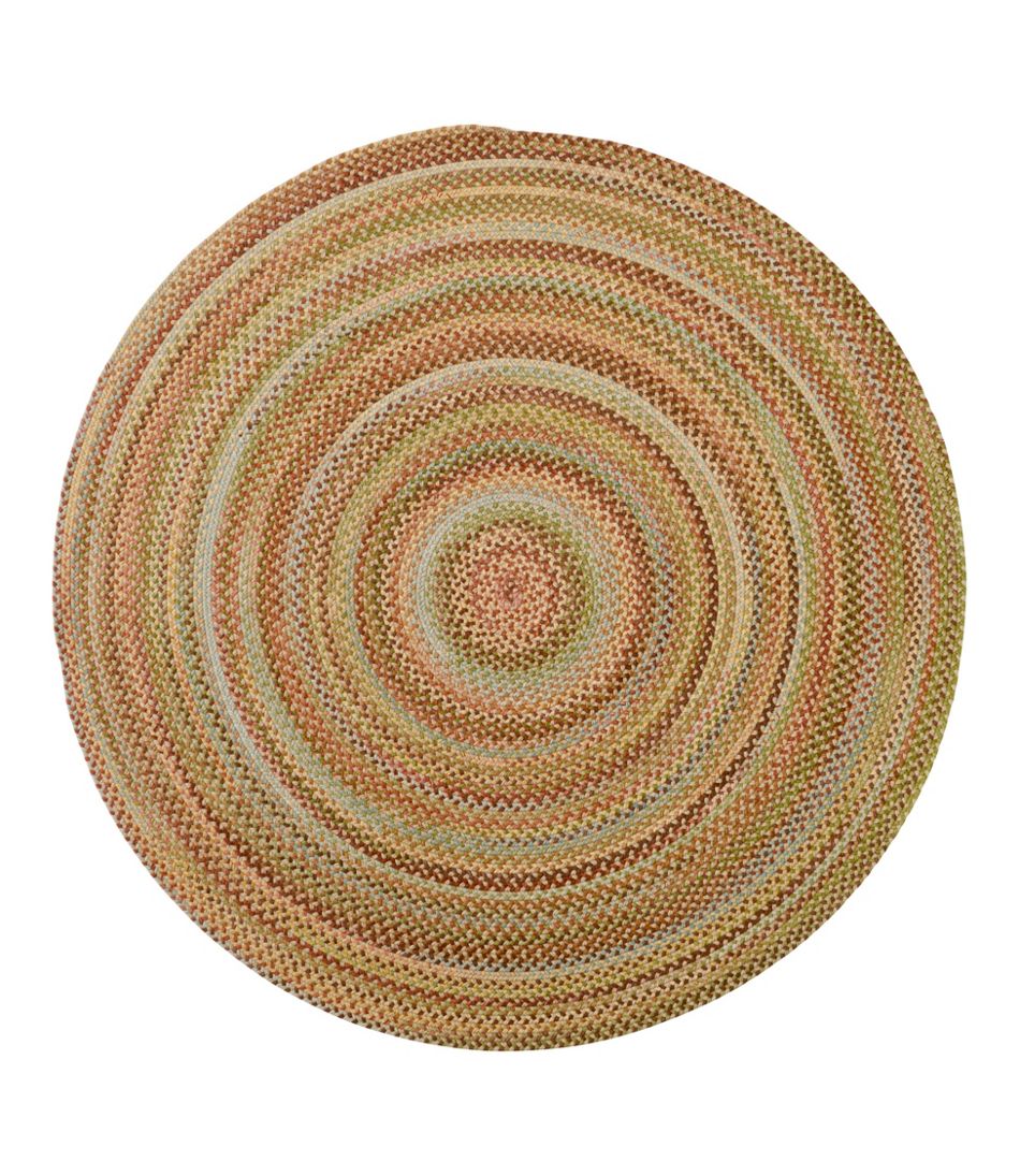 Braided Wool Rug, 6' Diam. / L.L.Bean