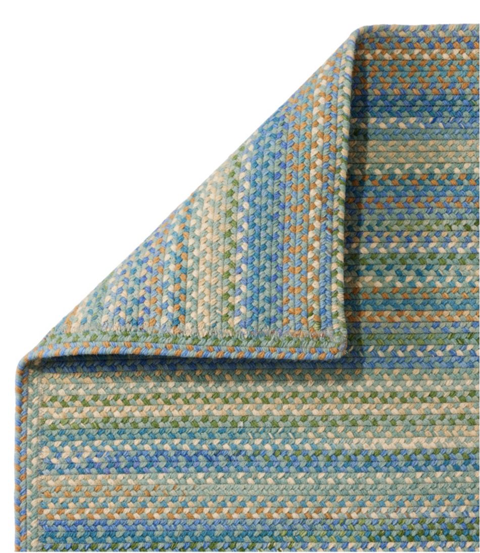 Braided Wool Rug, Horizontal Braid / L.L.Bean
