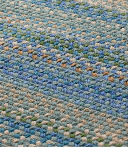 Braided Wool Rug, Horizontal Braid / L.L.Bean